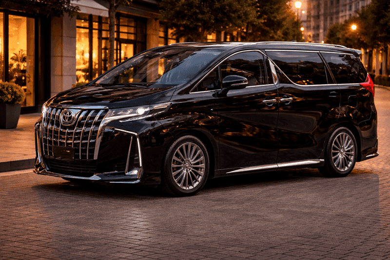 Alphard Facelift Black
