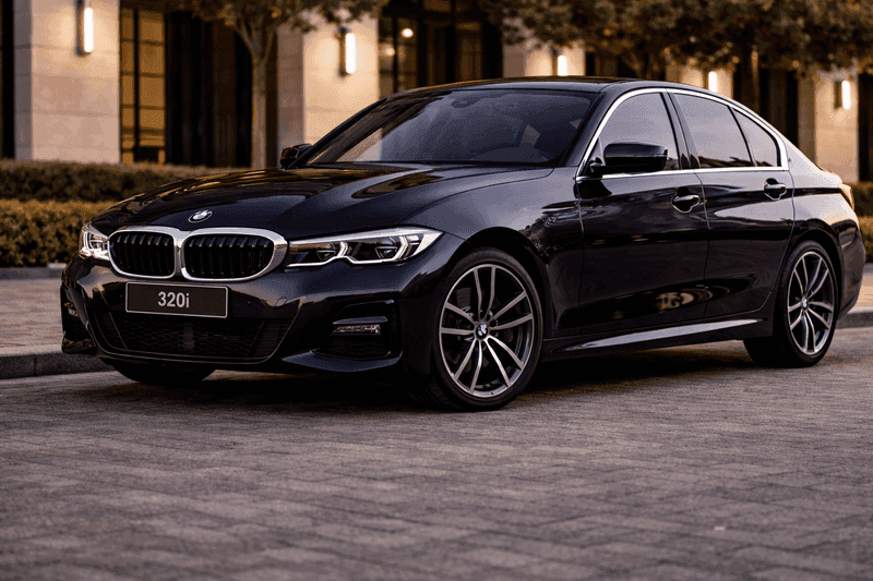 BMW 320i Purple