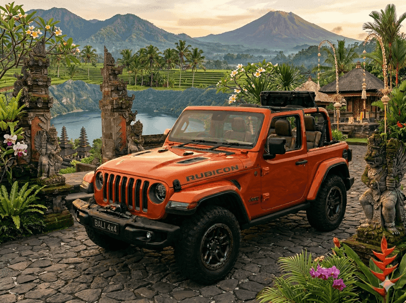 Jeep Rubicon Short Orange