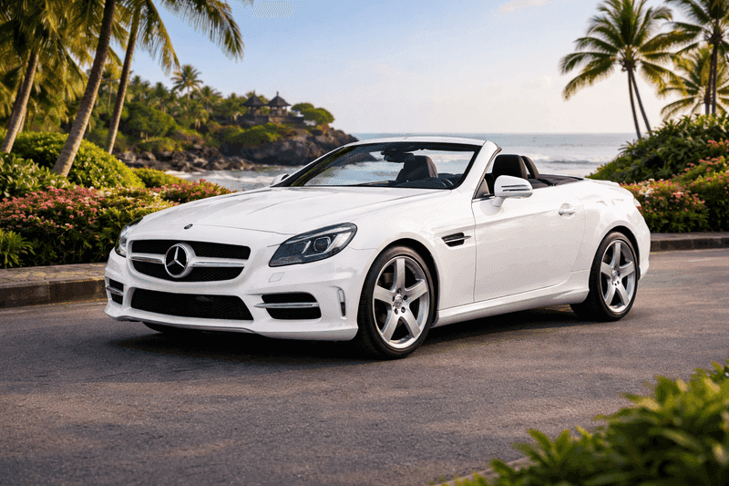 Mercedes Benz SLK White