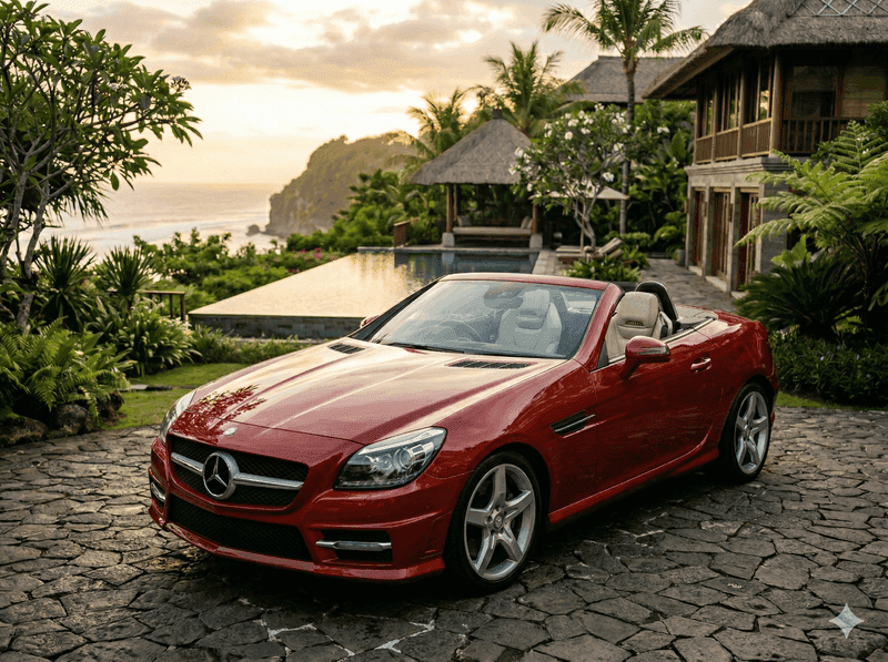 Mercedes Benz SLK 250 Red