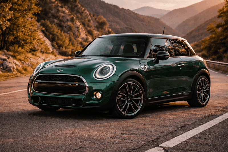 Mini Cooper Green