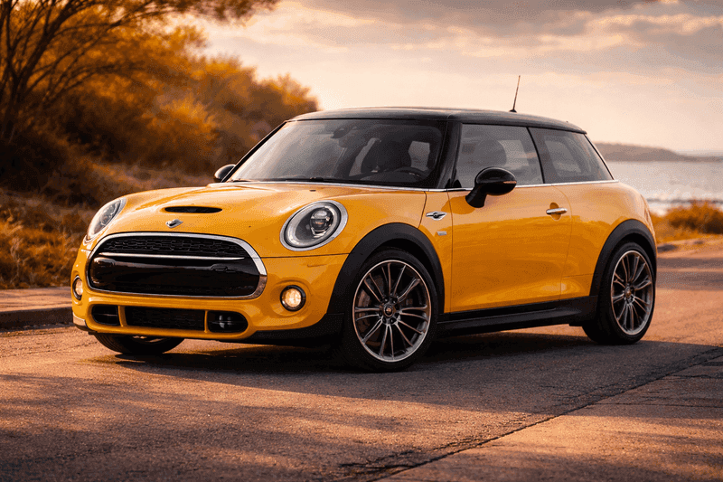 Mini Cooper S Yellow