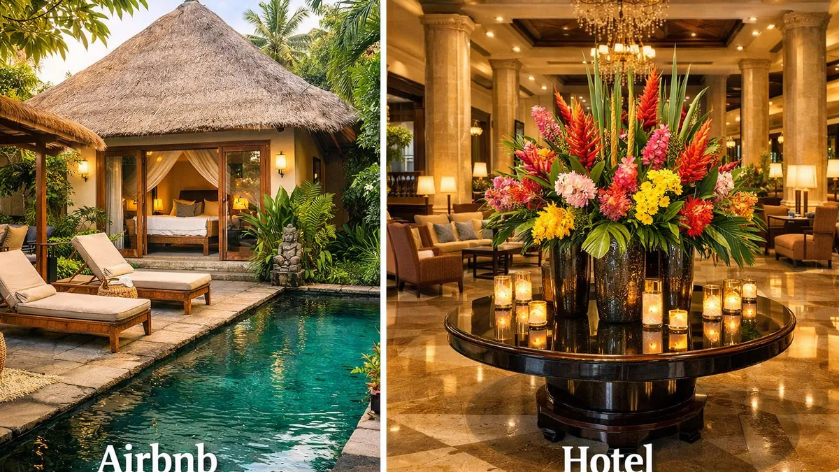 Bali: Airbnb vs Hotel — Which Is Better for Your Trip?