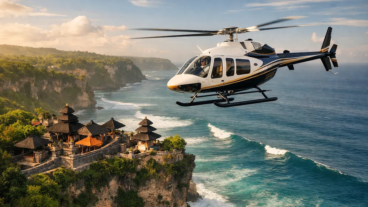 Bali Helicopter Tours — See the Island from Above