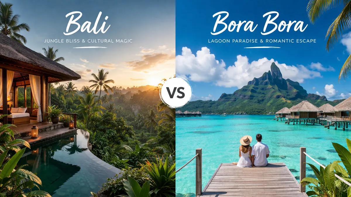 Bali vs Bora Bora — Honeymoon Destination Showdown