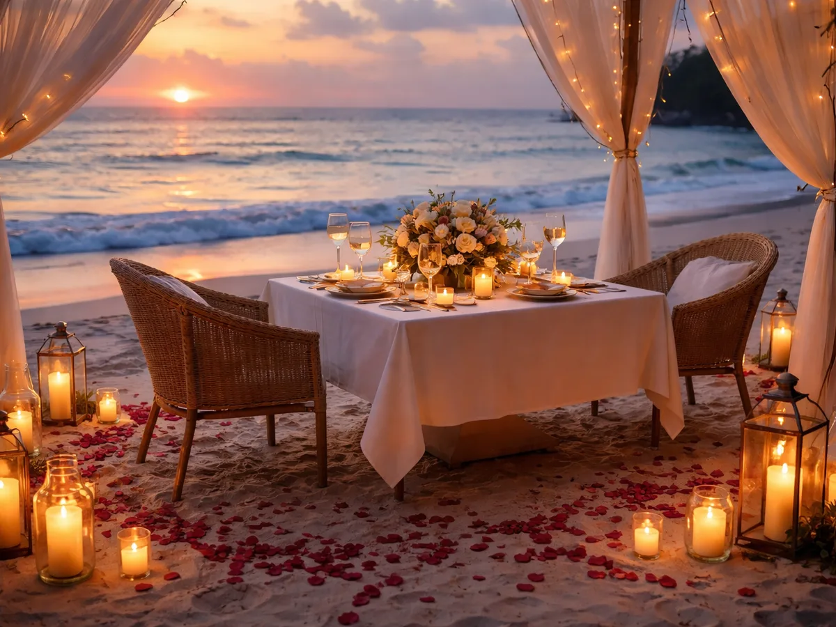 Candlelight Dinner Beach Side  gallery image 2