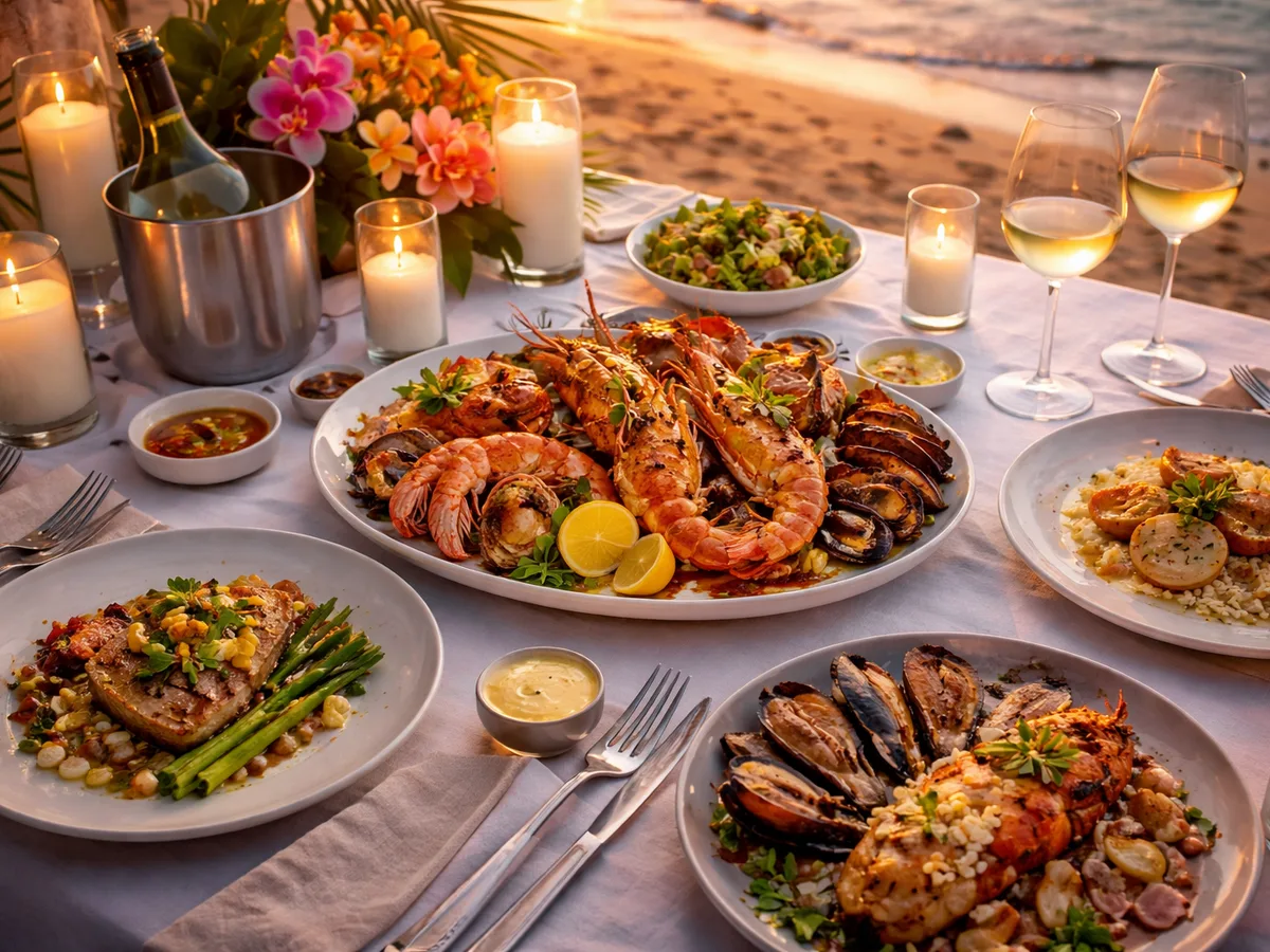 Candlelight Dinner Beach Side  gallery image 4