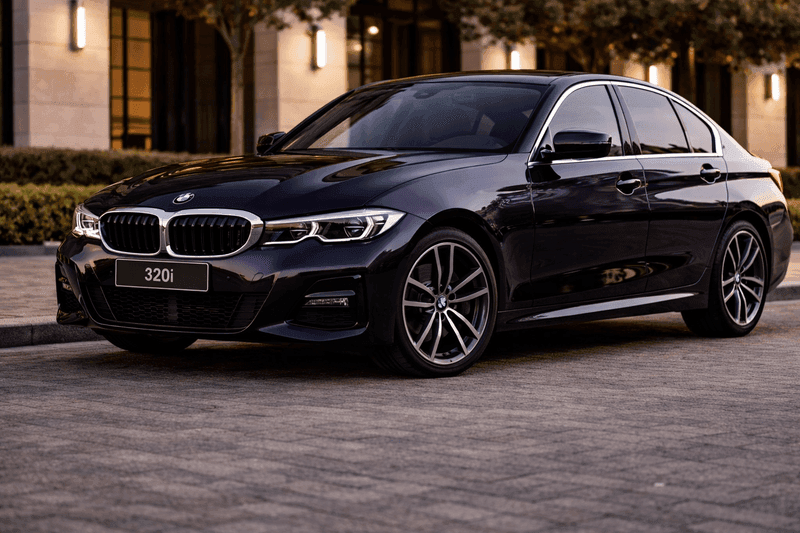 BMW 320i Purple